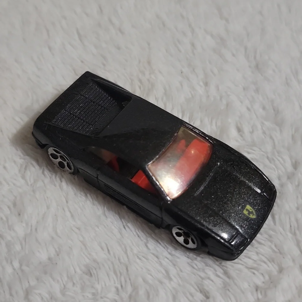 Vintage Ferrari 348 Hot Wheels car 1990